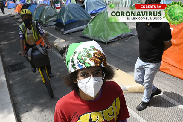 Los casos son ceden en las colonias de la CDMX. (AFP)