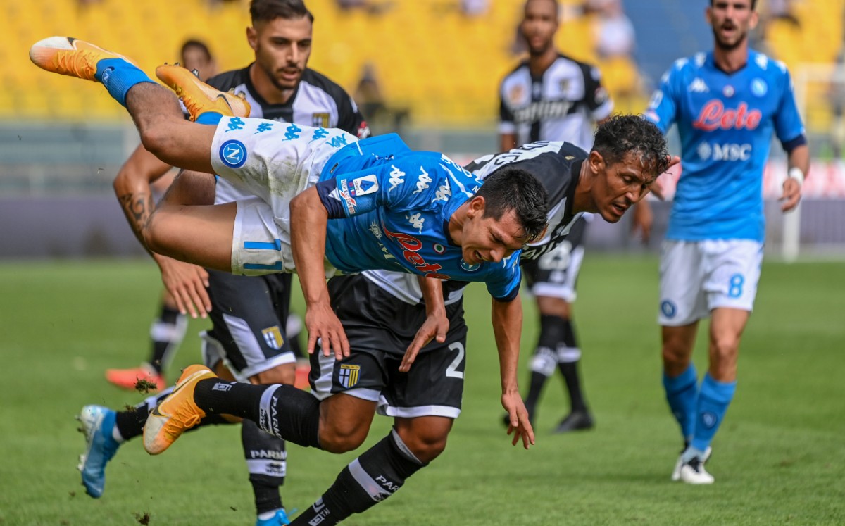 El Chucky ha iniciado bien la temporada 2020-21 con el Napoli en la Serie A. FOTO: AFP.