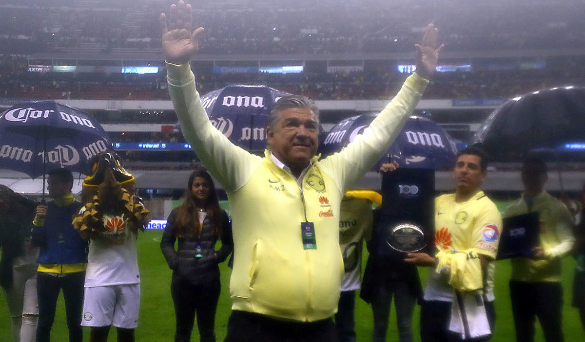 Héctor Miguel Zelada es considerado por muchos como el mejor portero en la historia del América. (Imago7)