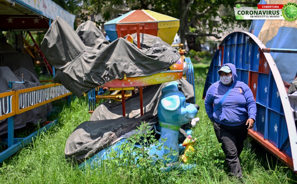 Los municipios de México con más casos de covid. Foto: AFP