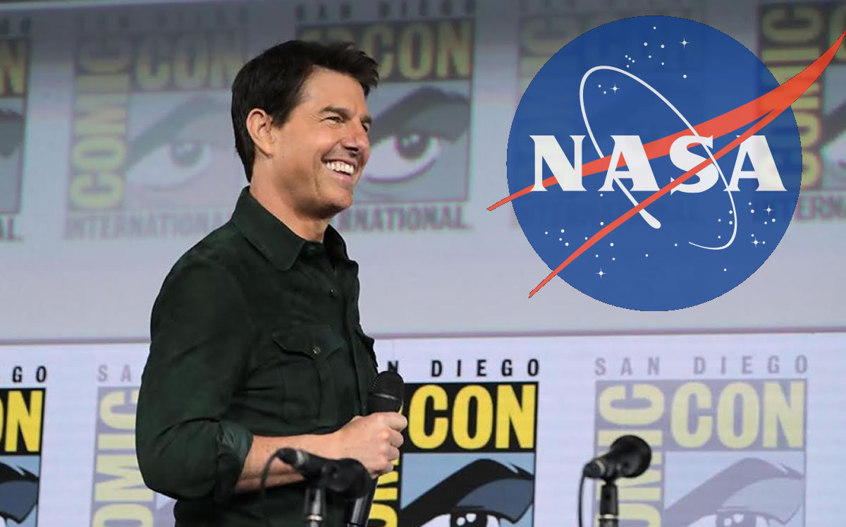 Sería el primer actor en grabar una película en el espacio. (@TomCruise)