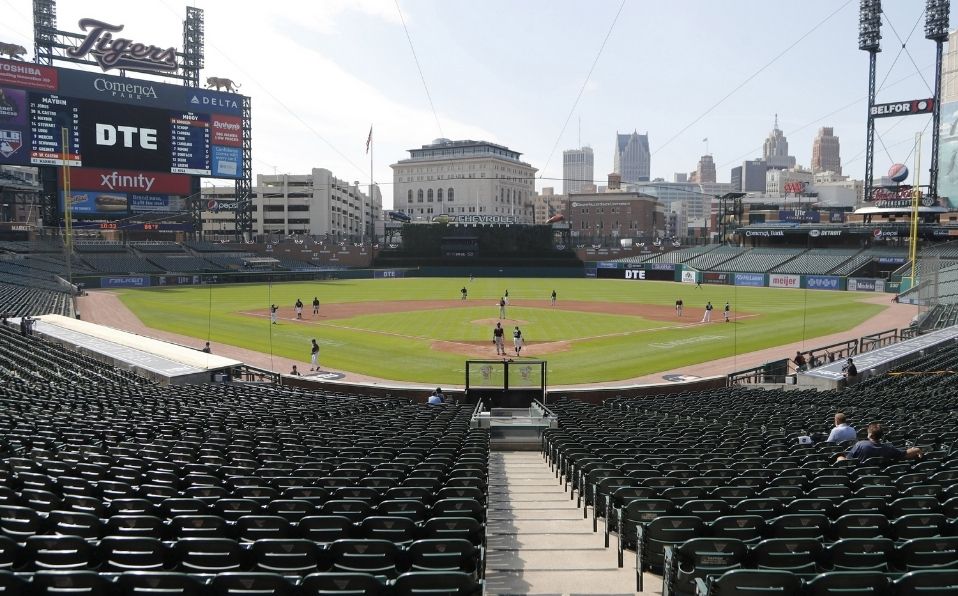 La definición sería en Comerica Park, casa de los Detroit Tigers. (Foto: AP)