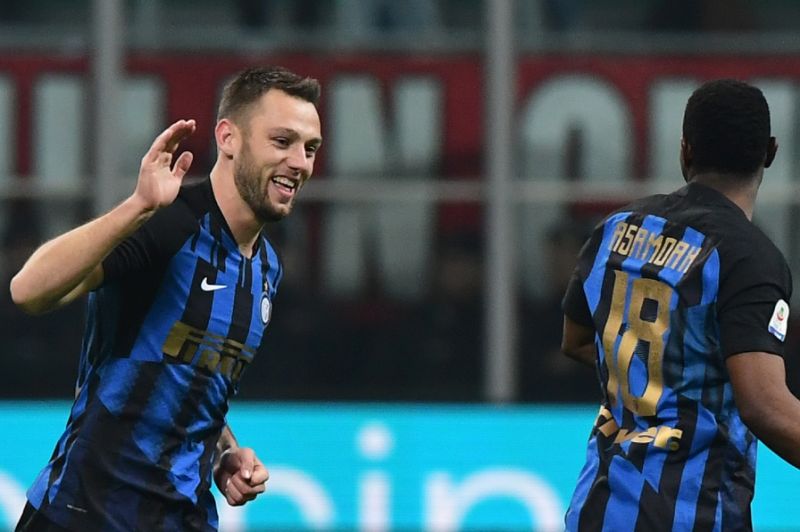 Stefan de Vrij, defensa central del Inter de Milán. Foto: AFP