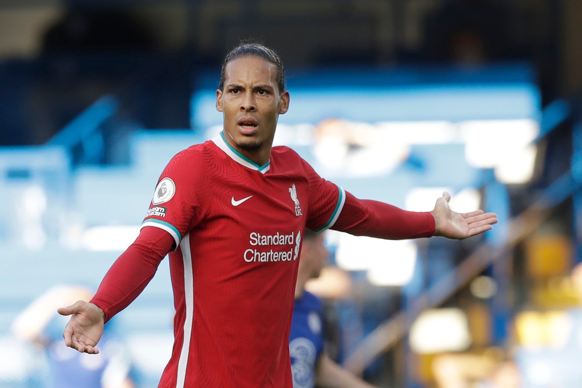 Virgil Van Dijk, central del Liverpool y para muchos el mejor del mundo. Foto: AFP