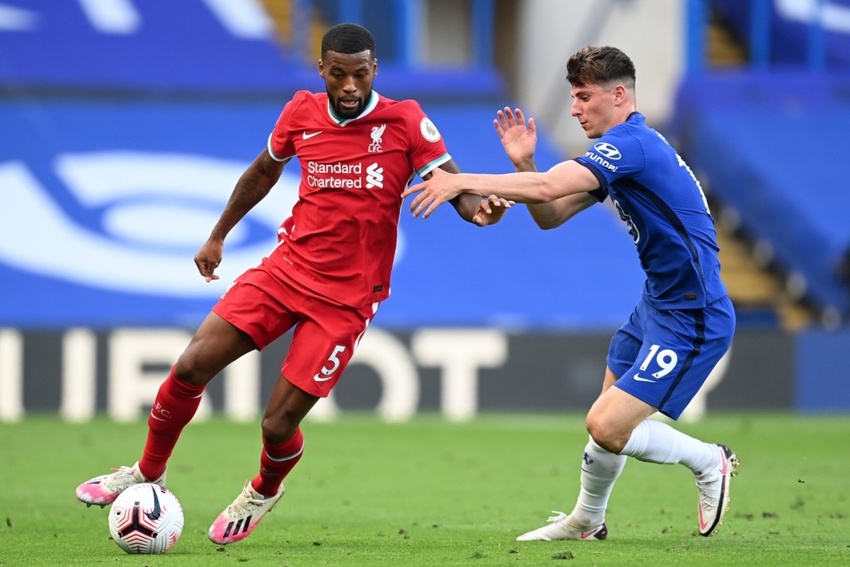 Georgino Wijnaldum, volante del Liverpool de Jürgen Klopp. Foto: AFP