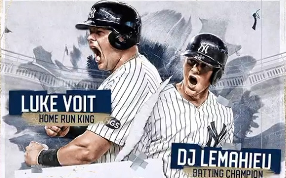 LeMahieu y Voit hacen algo que ningún Yankee había logrado