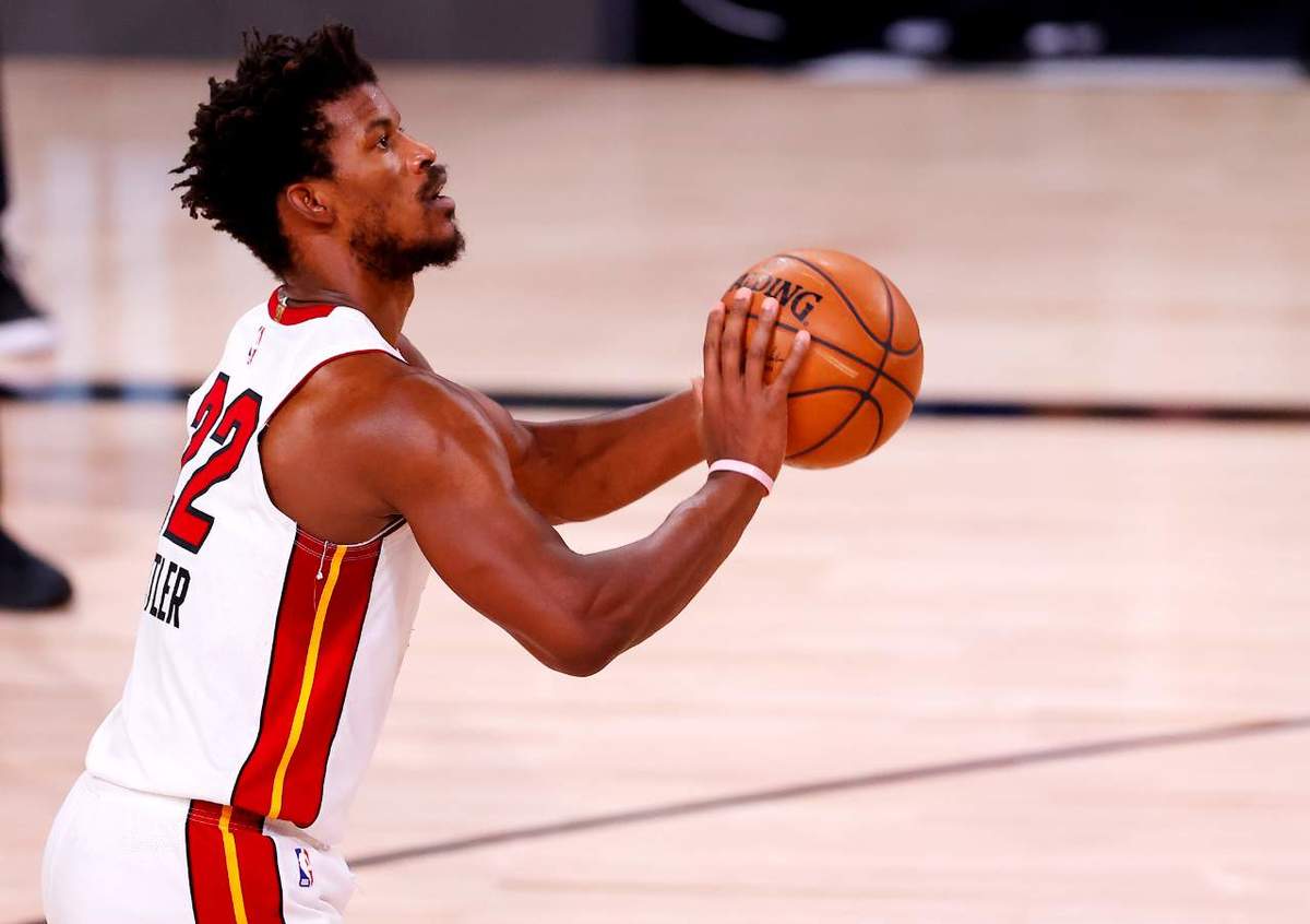 Jimmy Butler llegó a la NBA en el 2011 seleccionado por los Chicago Bulls. (AFP)