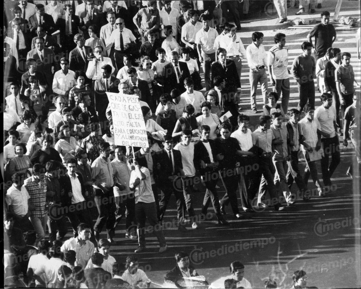 ¡2 de octubre no se olvida! Las imágenes del movimiento estudiantil de 1968