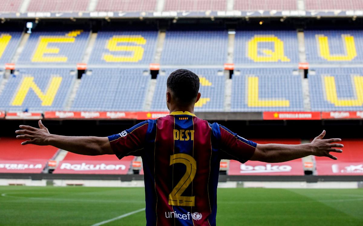 El defensa de 19 años será presentado este viernes con los blaugranas. (FOTO: FC Barcelona)