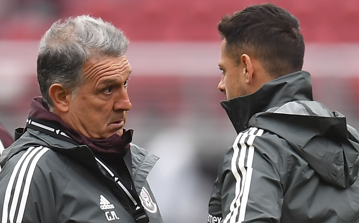 Martino dejó de pensar en Chicharito. (Foto: Mexsport)