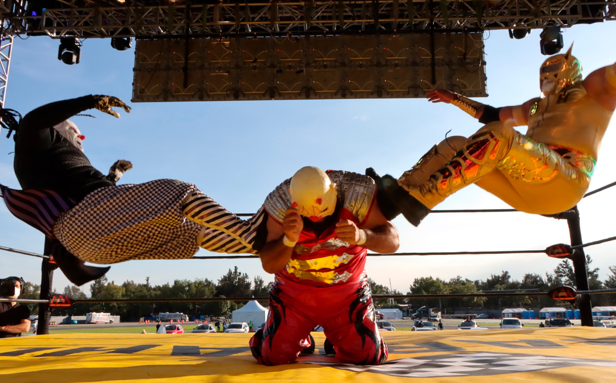 Autoluchas, así se vivió el gran evento en el Autódromo Hermanos Rodríguez. (FOTO: AAA)