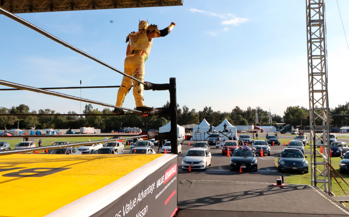 Autoluchas, así se vivió el gran evento en el Autódromo Hermanos Rodríguez. (FOTO: AAA)