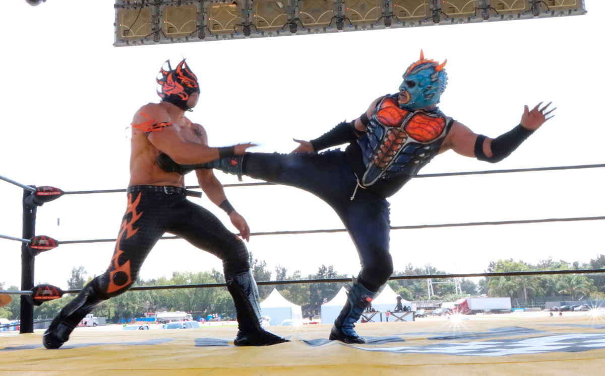 Autoluchas, así se vivió el gran evento en el Autódromo Hermanos Rodríguez. (FOTO: AAA)