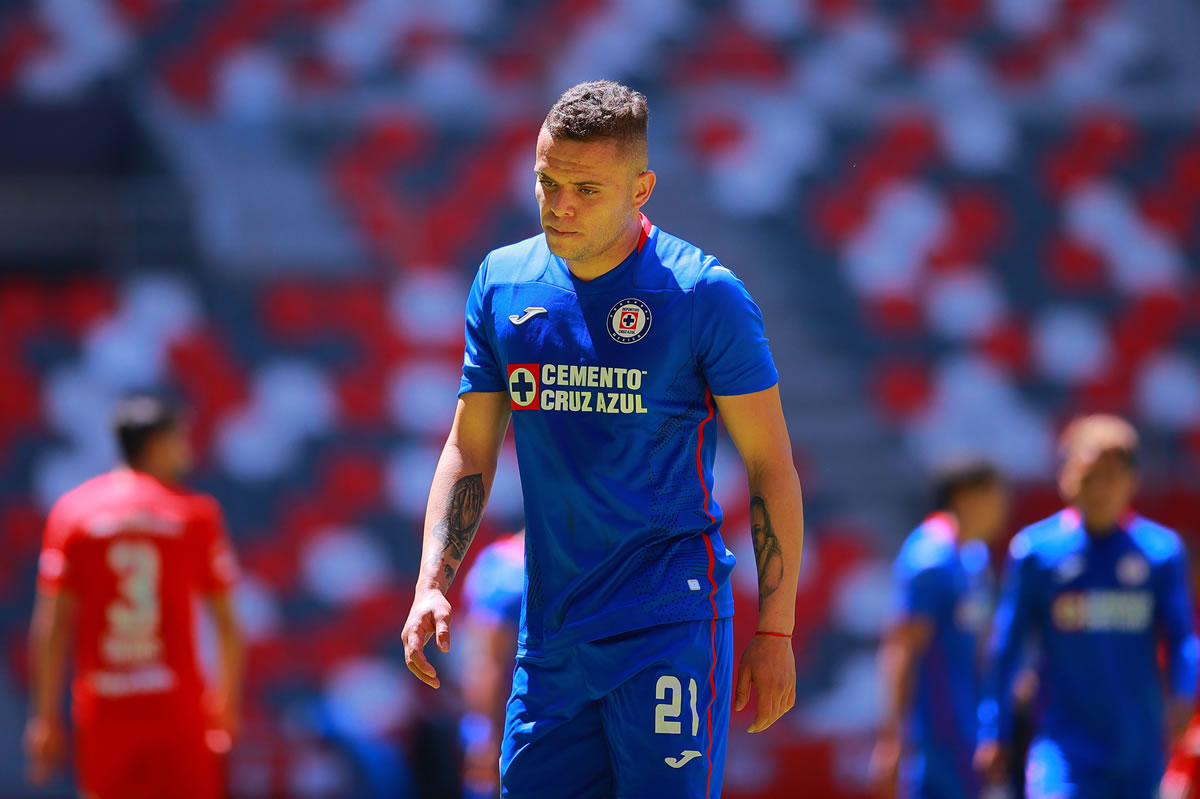 Cabecita Rodríguez se fue en blanco ante Toluca. (Foto: Imago7)