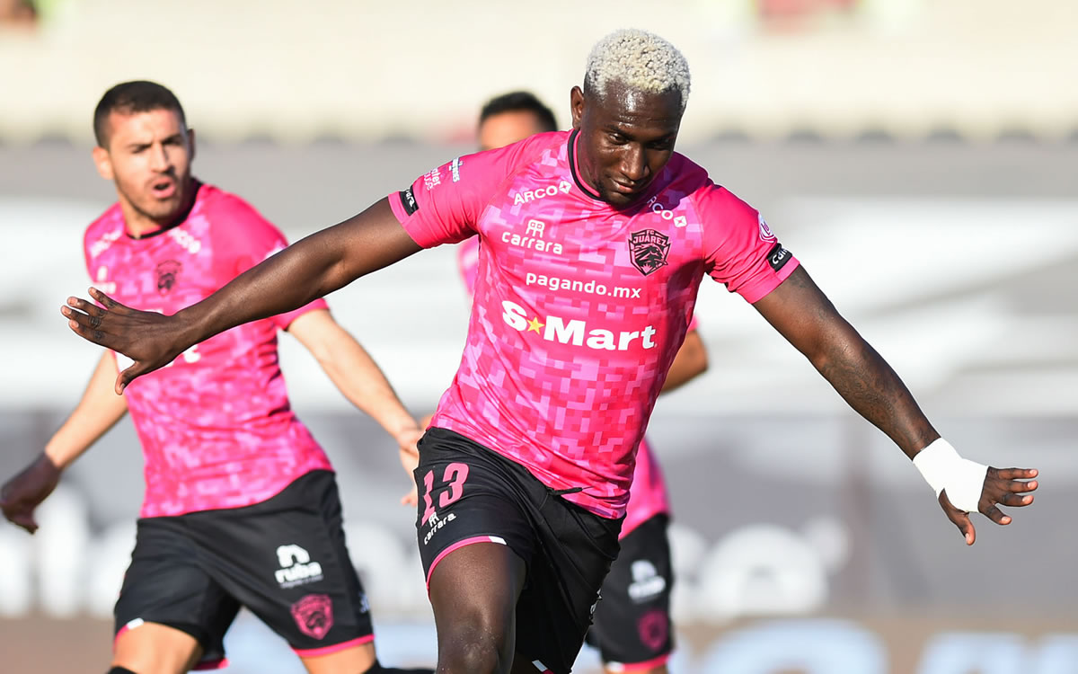 Eryc Castillo entró de cambio para darle un punto a Juárez. (Foto: Imago7)