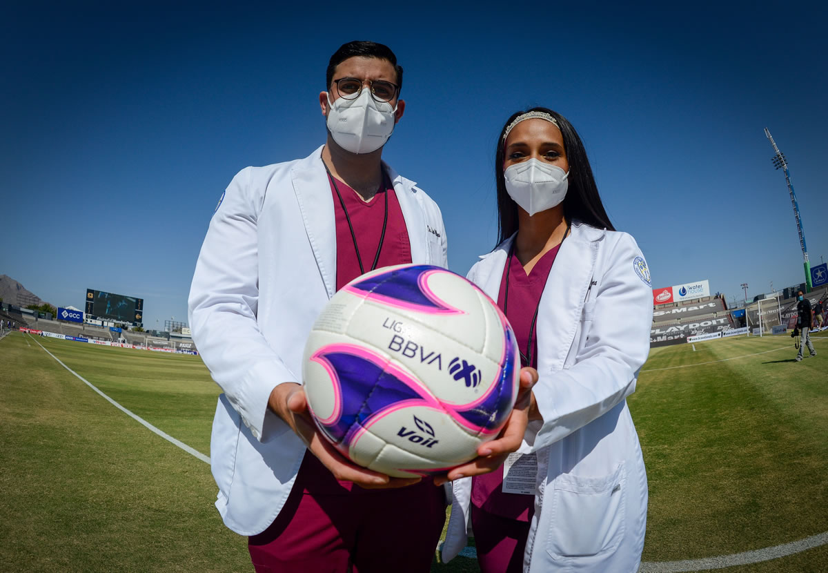 Personal de salud fue homenajeado en Ciudad Juárez. (Foto: Imago7)