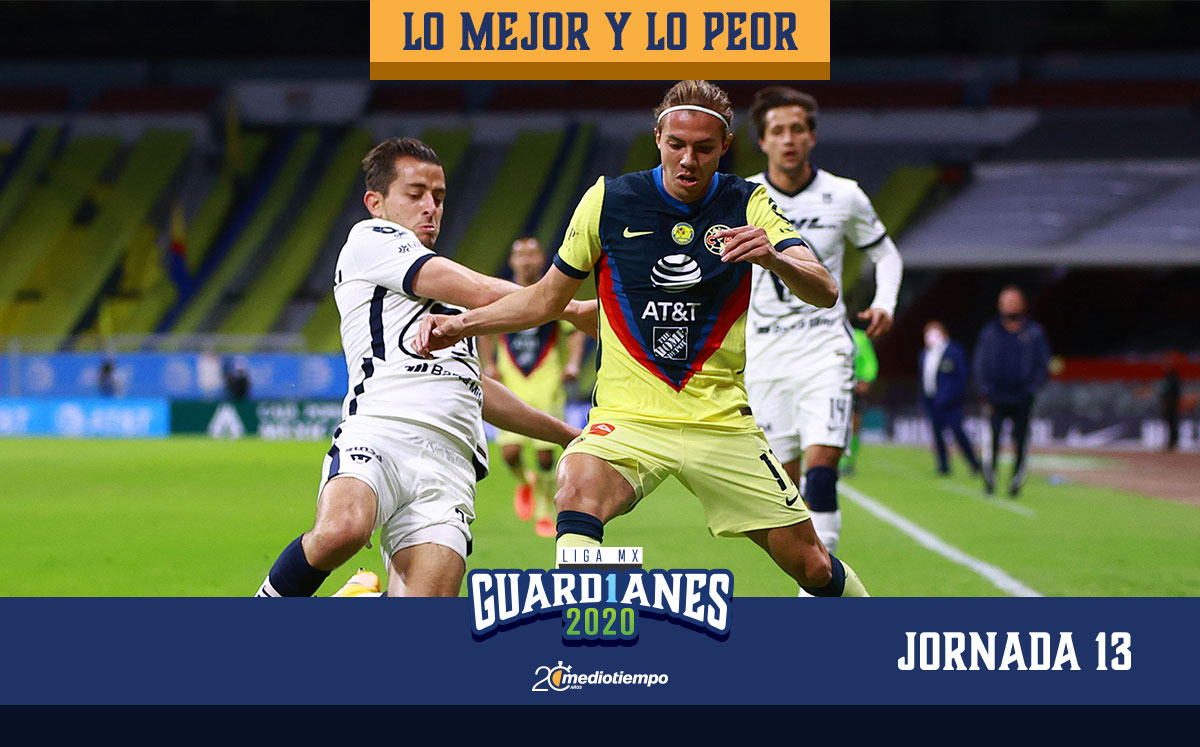 Mejor y Peor Guardianes J13