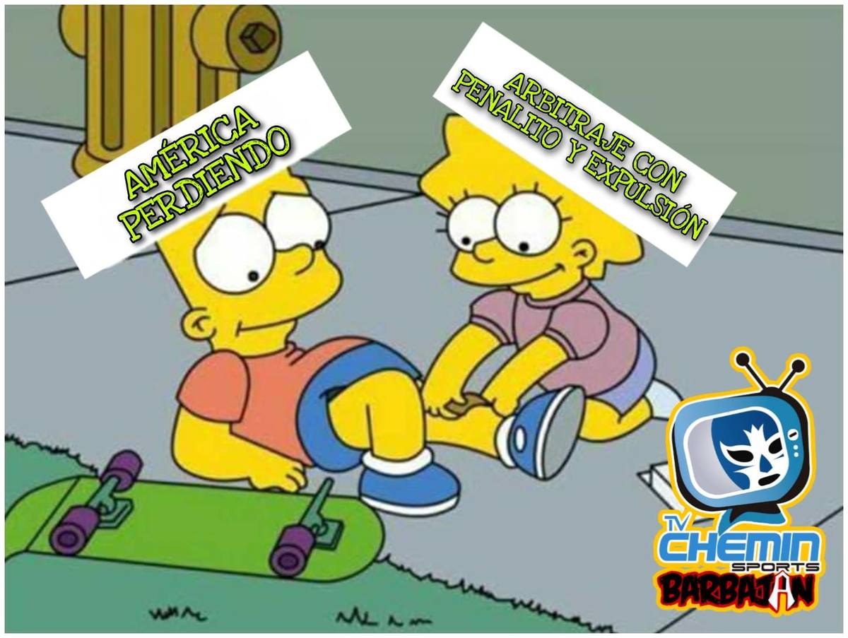 América solamente gritó "¡Ayuda!" y todos salieron en su rescate.