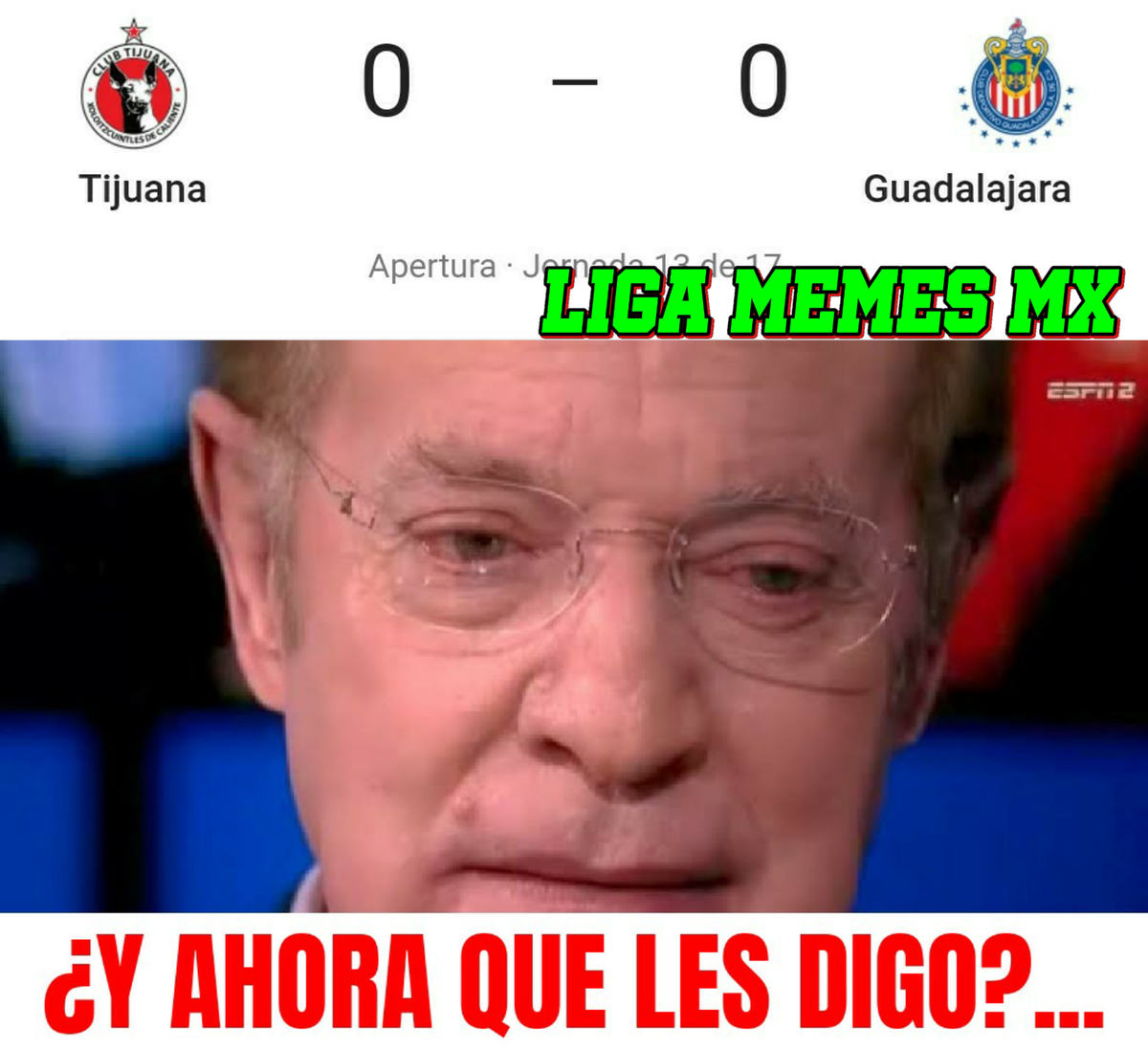 ¿Qué pretexto van a inventar para justificar a las mediocres Chivas?