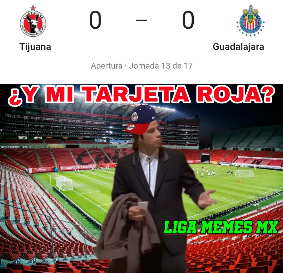 ¿Qué pretexto van a inventar para justificar a las mediocres Chivas?