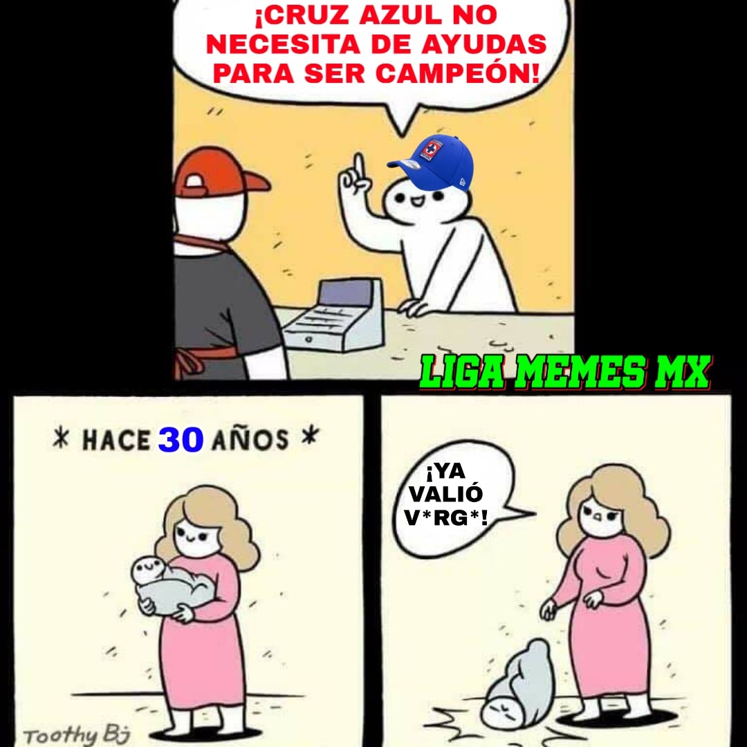 ¿Ya va a empezar el declive típico de Cruz Azul? Para que sus aficionados preparen los Kleenex.