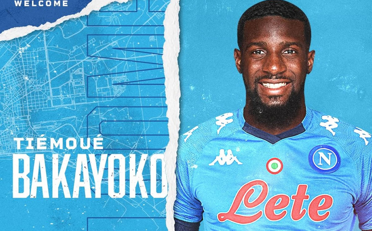 Tiémoué Bakayoko es nuevo refuerzo del Napoli. (Foto: Napoli)