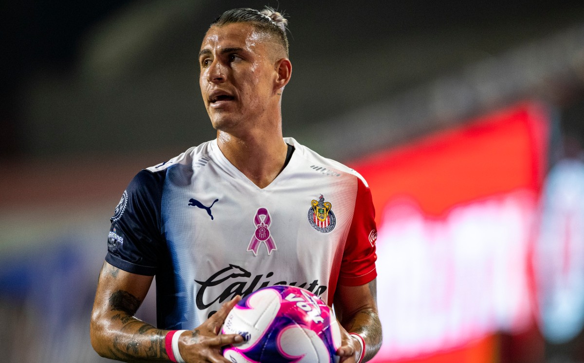 Cristian Calderón no estará con el Tri Sub 23 por lesión. Foto: Imago7