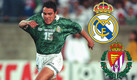 Cuauhtémoc Blanco marcó un épico gol al Real Madrid jugando con el Valladolid. (Mexsport)
