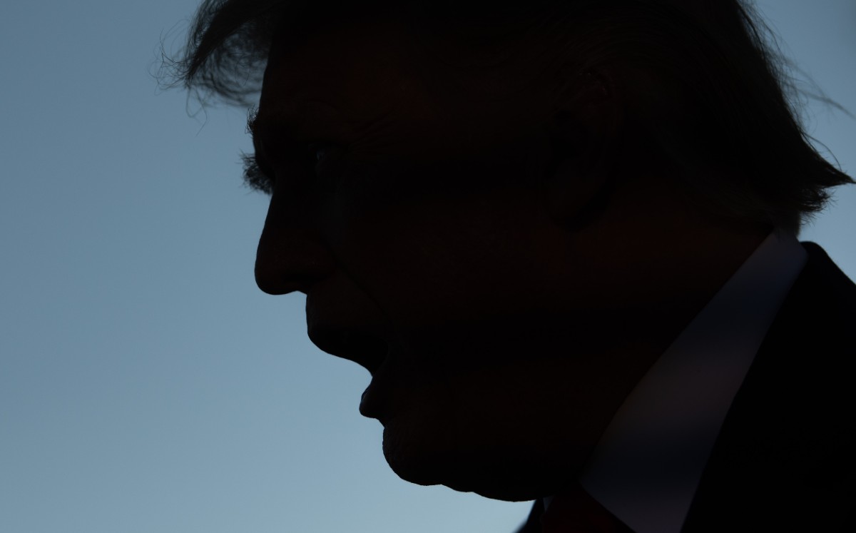 Donald Trump: su mensaje fue retirado por las redes sociales. Foto: AFP