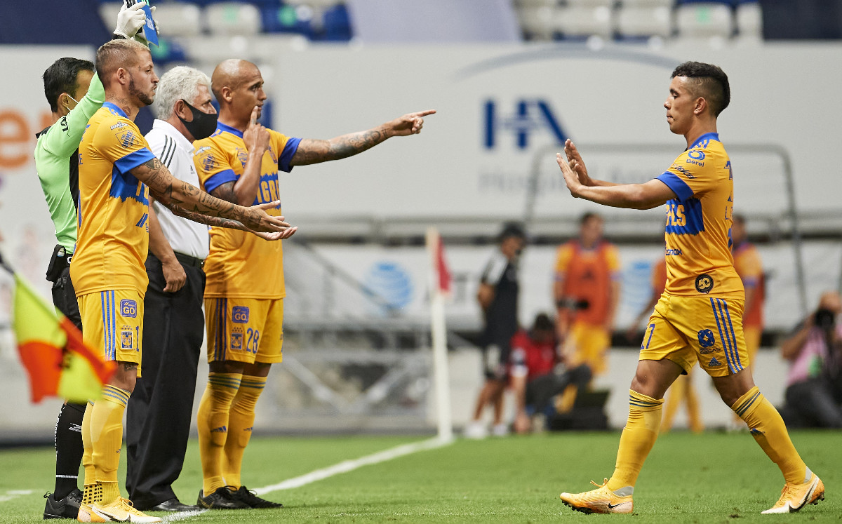 Nico y Leo son de los protagonistas en Tigres en el Guard1anes 2020. (FOTO: Mexsport).