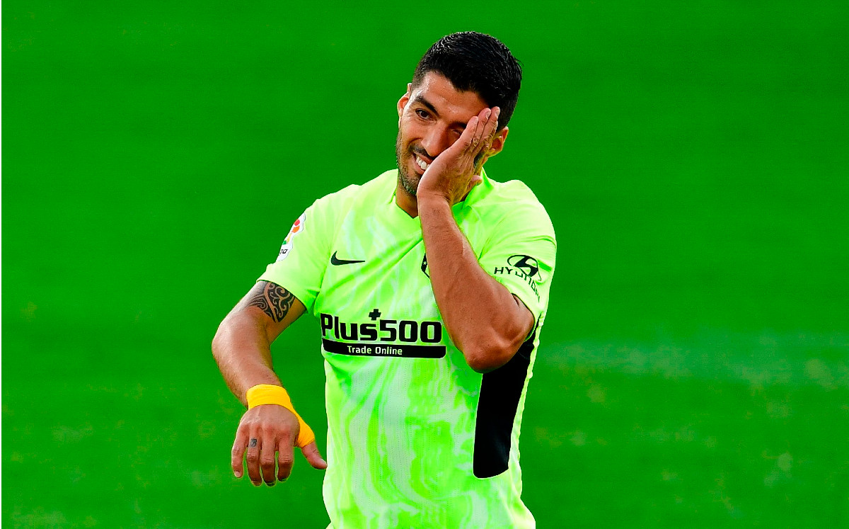 Suárez fichó por el Atlético de Madrid tras no ser tomado en cuenta en el Barcelona. (FOTO: AFP)