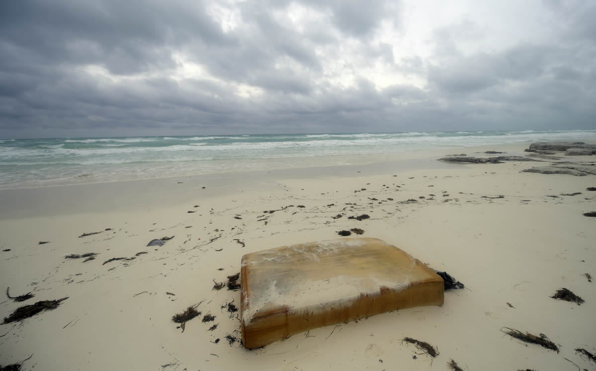 Hasta el momento no se reportan víctimas tras tocar tierra. (AFP)