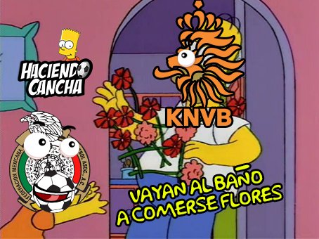 ¡Cómanse sus cochinos tulipanes!