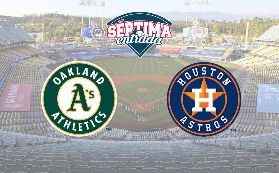 MLB en TV: Athletics vs. Astros: Horario, TV, Dónde ver EN VIVO