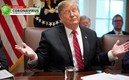 El presidente de Estados Unidos ha estado en el del huracán tras la pandemia. FOTO: AFP