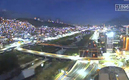 Se vio un destello de luz y fue captado por cámaras de seguridad. (captura de video de Webcams de México)