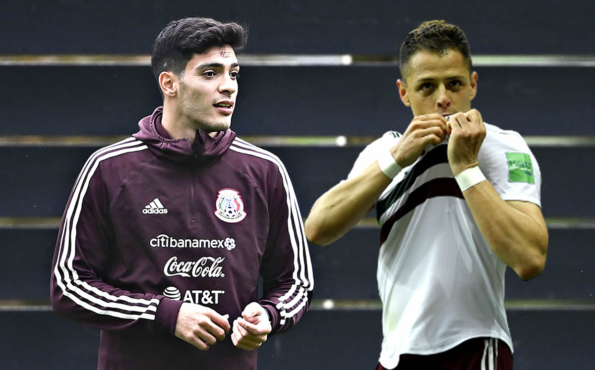 El Chicharito sin actividad en el Tri se mantiene a la cabeza como goleador del Tri.  (Imago 7)