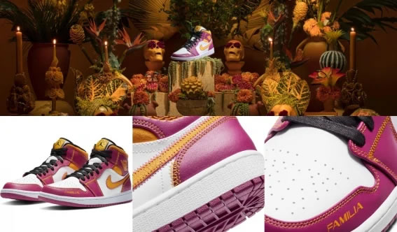 La palabra "Familia" aparece en este calzado de Nike.