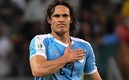 Cavani será nuevo jugador del Manchester United. En la imagen celebra un gol con Uruguay en 2019. Foto: AFP