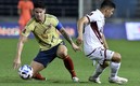 James Rodríguez movió los hilos del cuadro colombiano. FOTO: AFP.