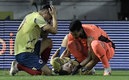 Vargas también apoyó a Santiago Arias cuando se lesionó (AFP)