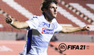 Santiago Giménez podría alcanzar una media de 82 en el Modo Carrera del FIFA 21. (Imago7)