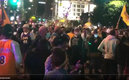 Los fanáticos salieron a festejar (Captura de video)