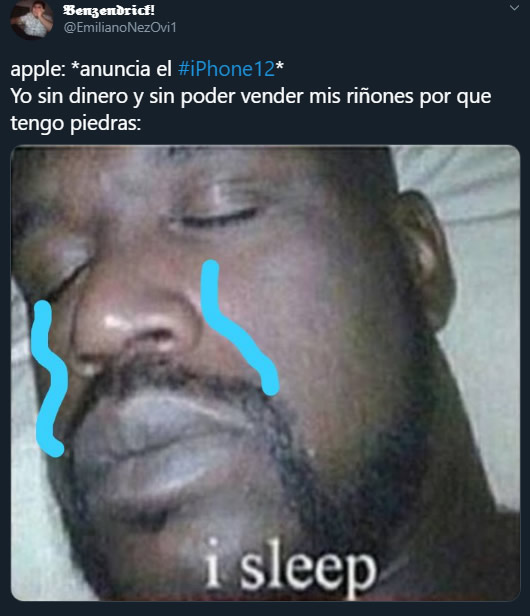 Por qué no nos diste más riñones, Diosito.