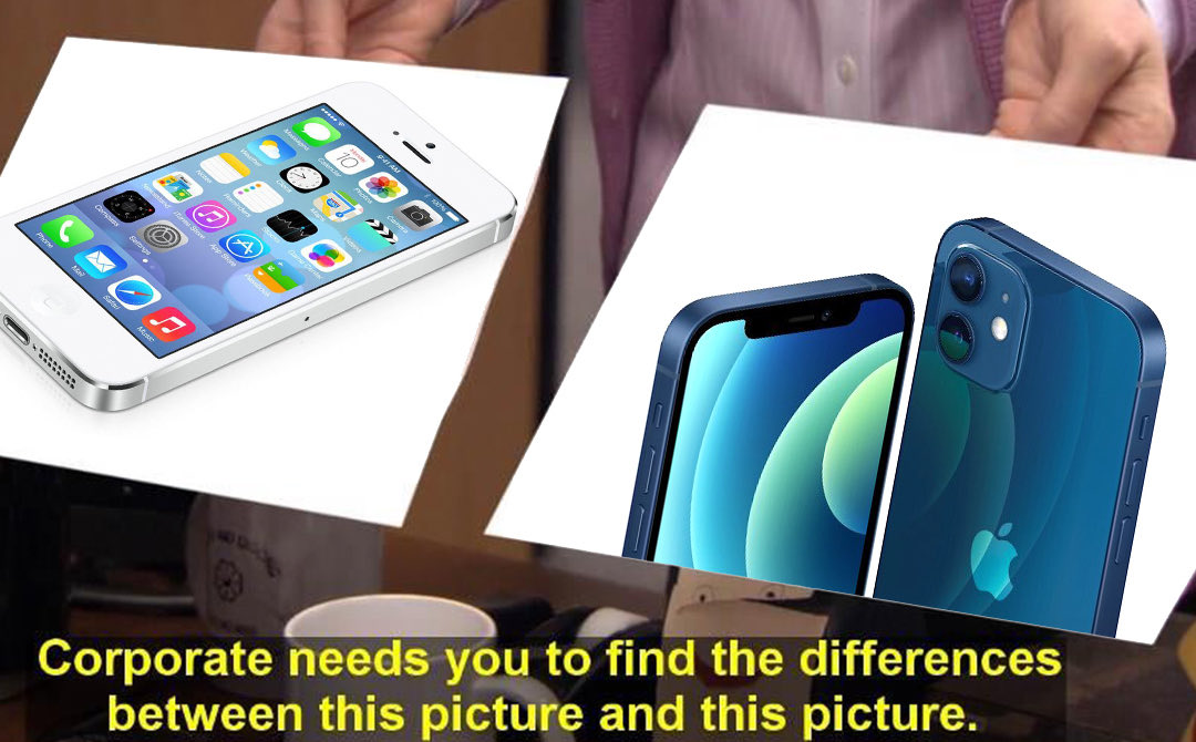 Si usted encuentra las diferencias, favor de hacer llegar la información a Apple.
