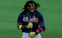 Los Braves supieron responder con el madero (AFP)