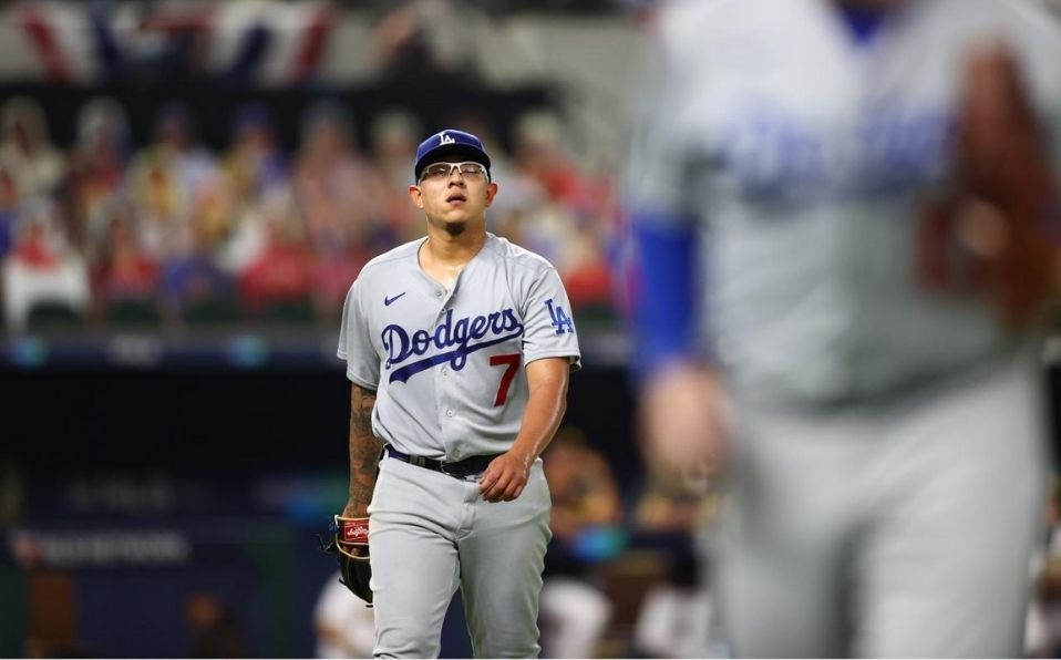 Urías sólo ha sido titular de un juego de playoffs en 2016. (Foto: @LosDodgers)