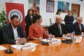 Ana Gabriela Guevara nombró a Óscar Juanz como el nuevo subdirector de Calidad para el Deporte de la Conade. (Twitter)