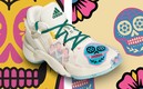La colección de adidas para Día de Muertos. Foto: Cortesía adidas