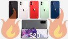 El iPhone 12 fue presentado el 13 de octubre, mientras el Galaxy S20 tiene meses en el mercado. (Google)